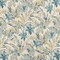 Mist - Aqua & Teal Floral,Tropical & Botanical Upholstery Fabric 54 Inches"
